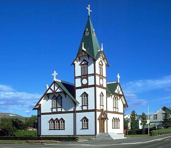 Húsavíkurkirkja — Húsavík Wooden Church