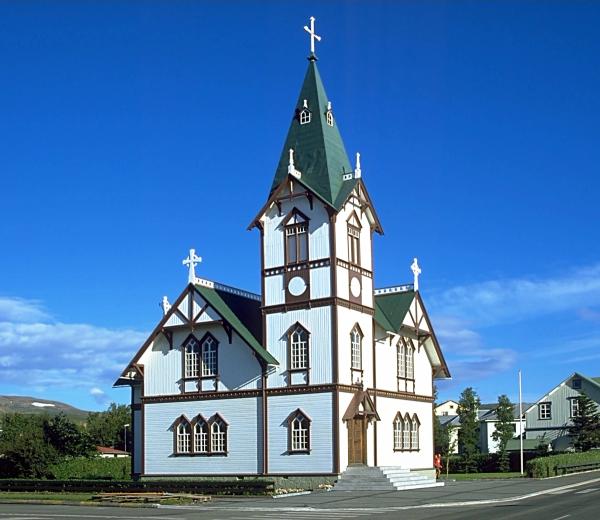 Húsavíkurkirkja — Húsavík Wooden Church