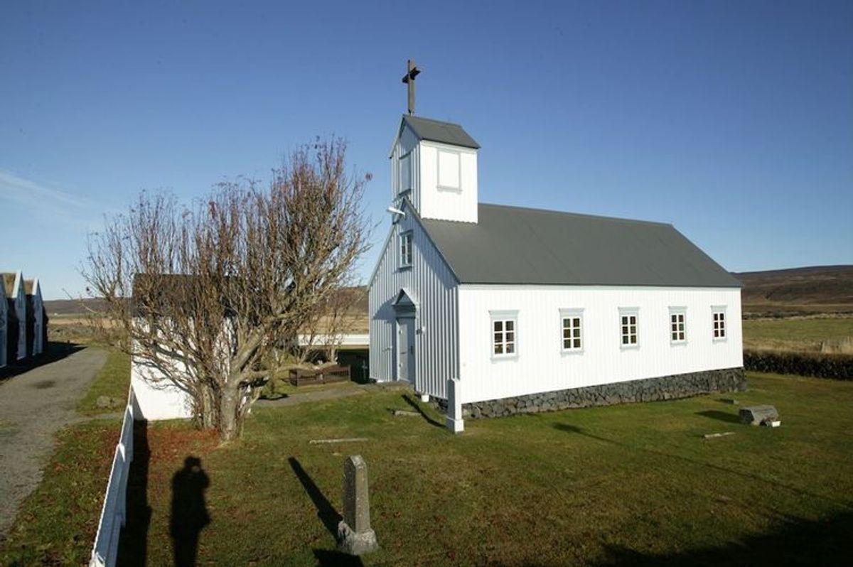 Grenjaðarstaðarkirkja in north-iceland — photo 2