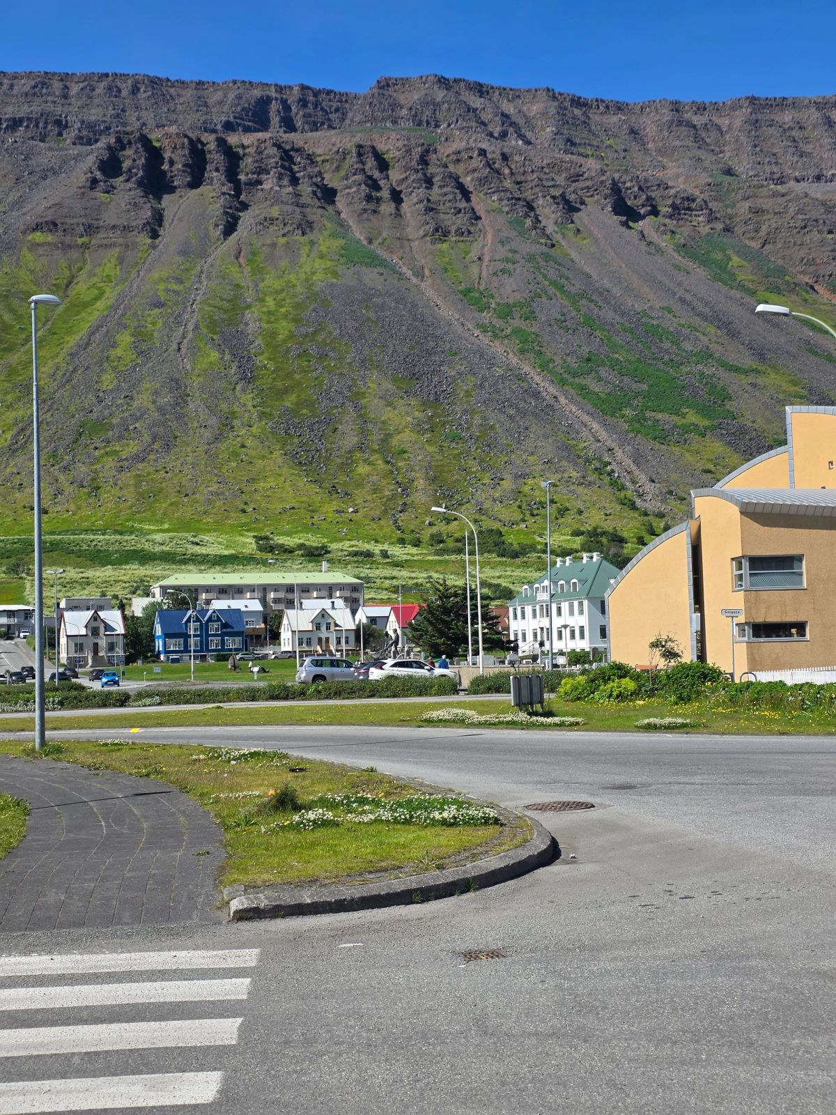 Ísafjörður in westfjords
