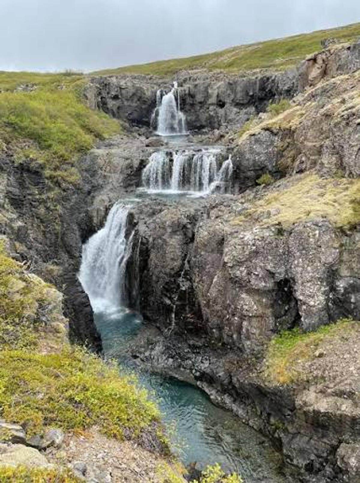 Þingmannaá (Nonni og Manni fossinn) in westfjords