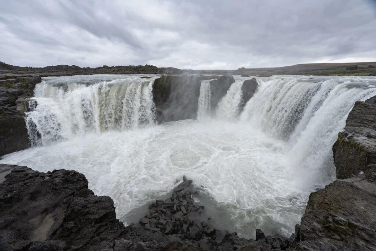 Hrafnabjargafoss in north-iceland