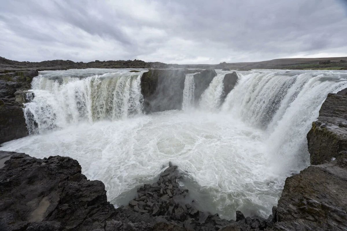 Hrafnabjargafoss in north-iceland