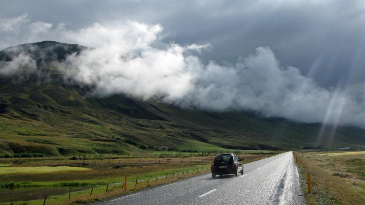Húnavatn in north-iceland