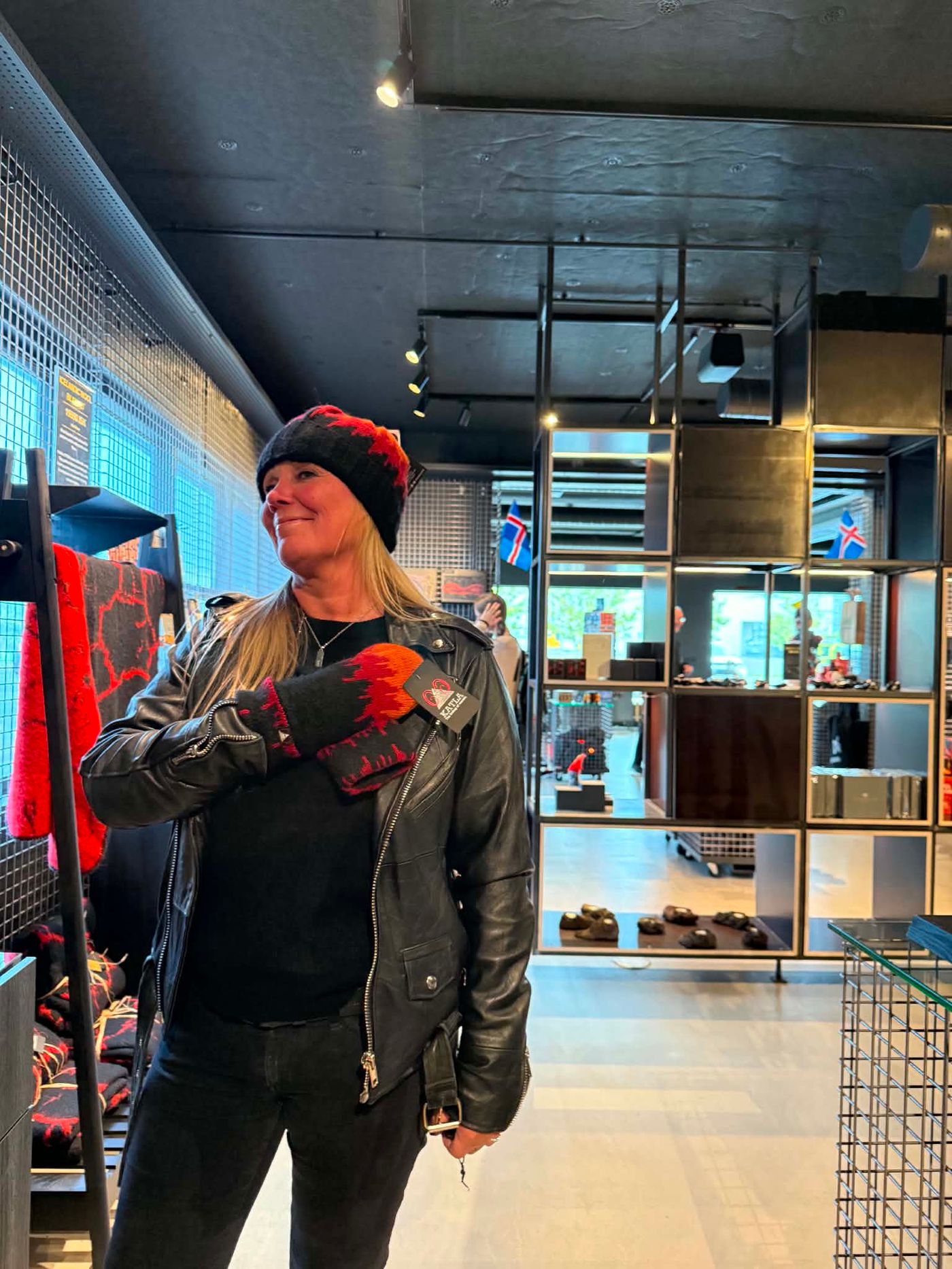 First-hand photo from the shop area after Lava Show Reykjavík