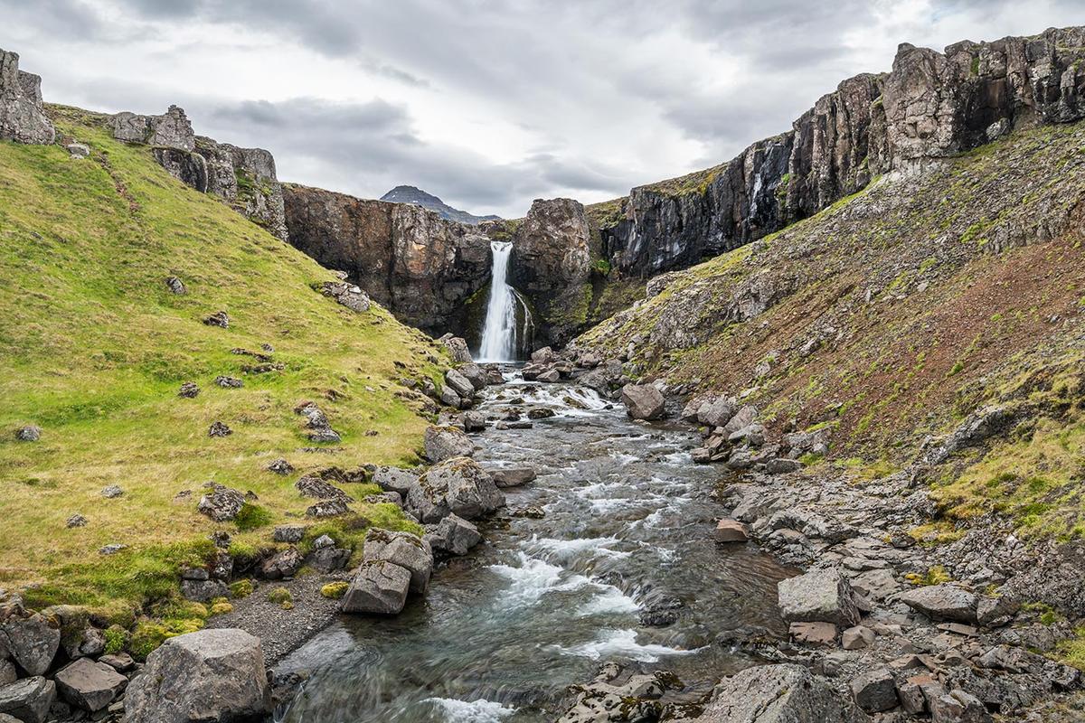 Stekkjarfoss in west-iceland