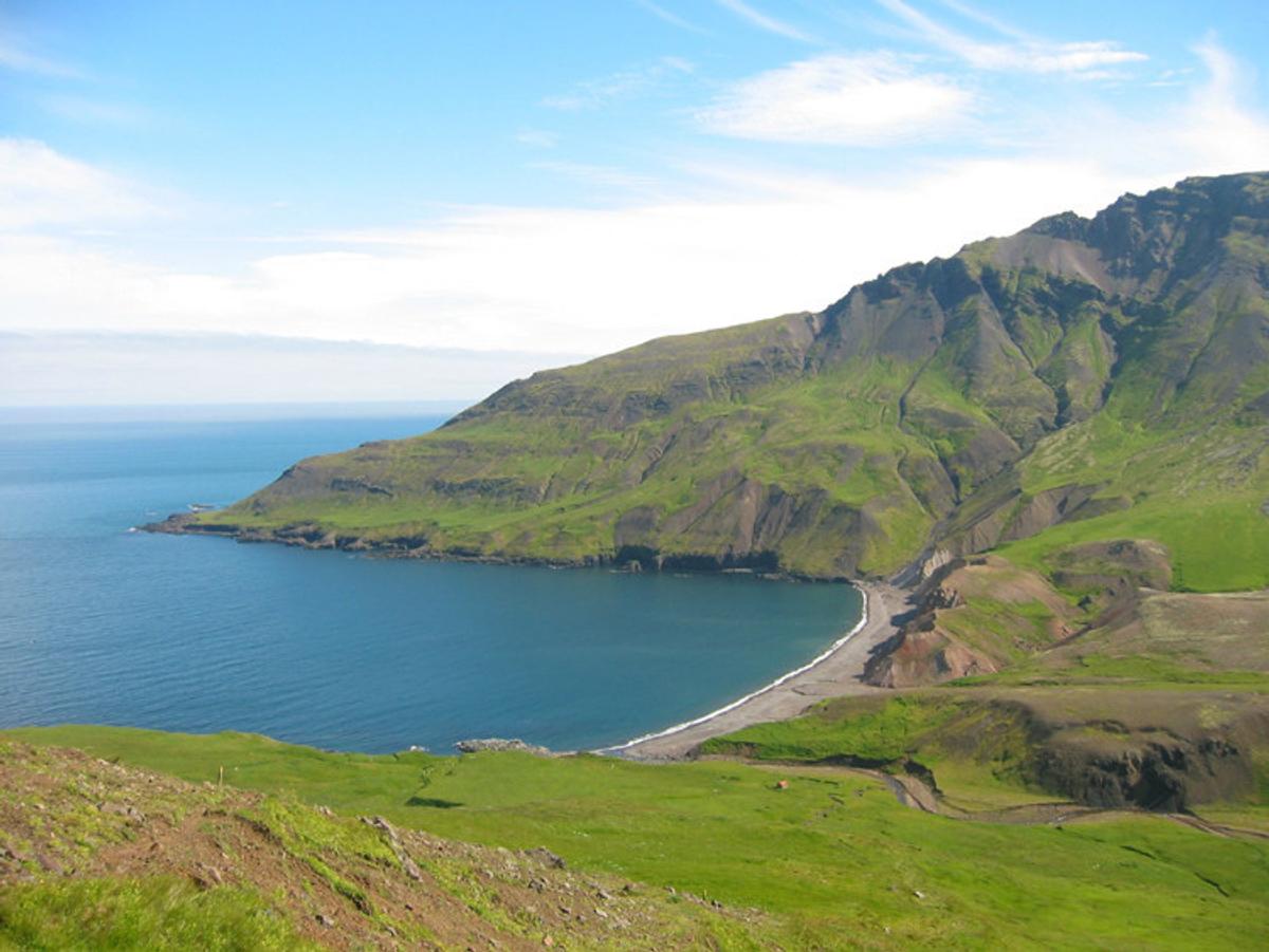 Brúnavík in east-iceland