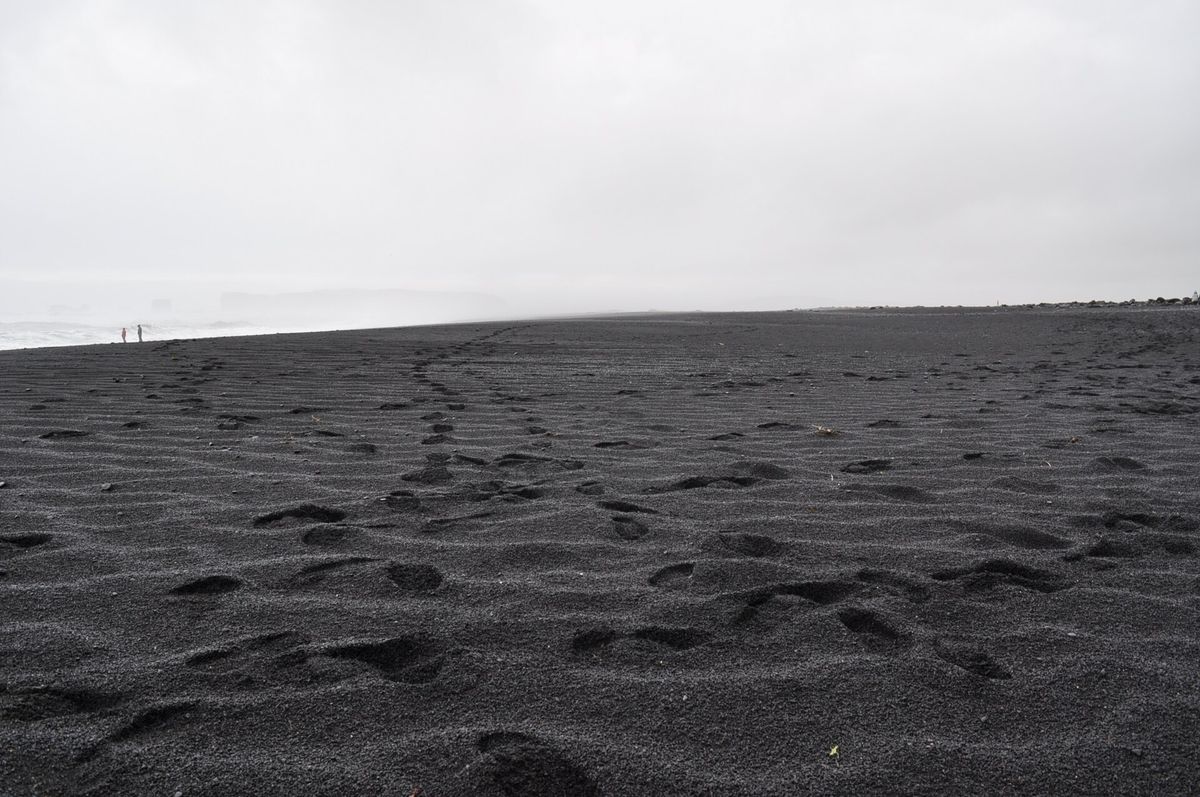 Black sand beach Vík í Mýrdal