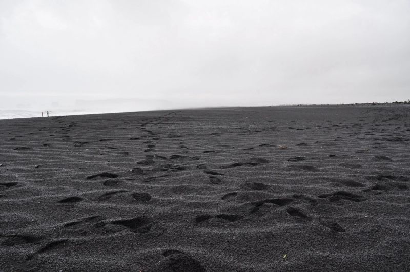 Black sand beach Vík í Mýrdal