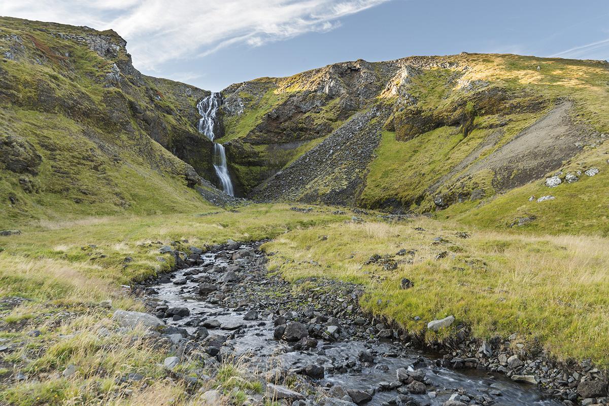 Kerlingarfoss in snaefellsnes
