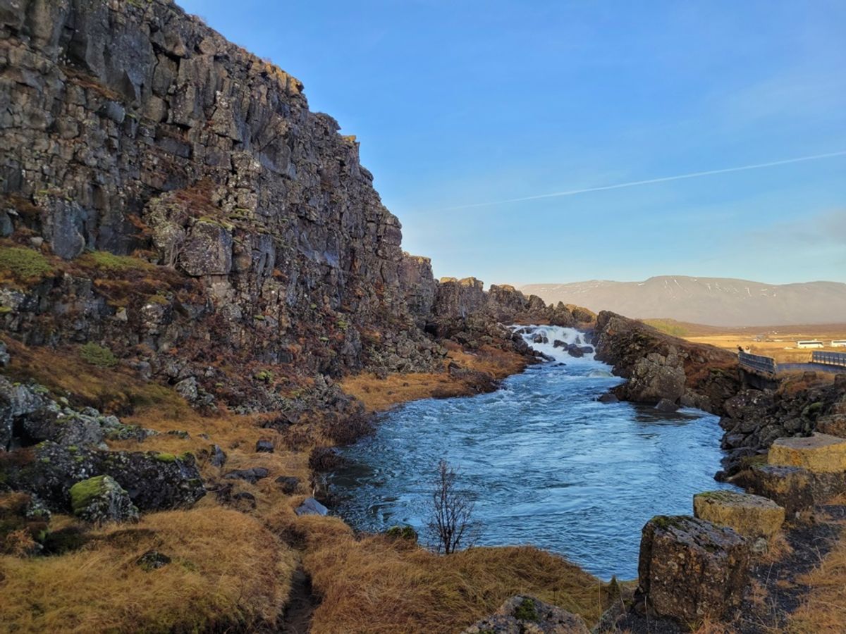 Almannagjá in south-iceland — photo 1