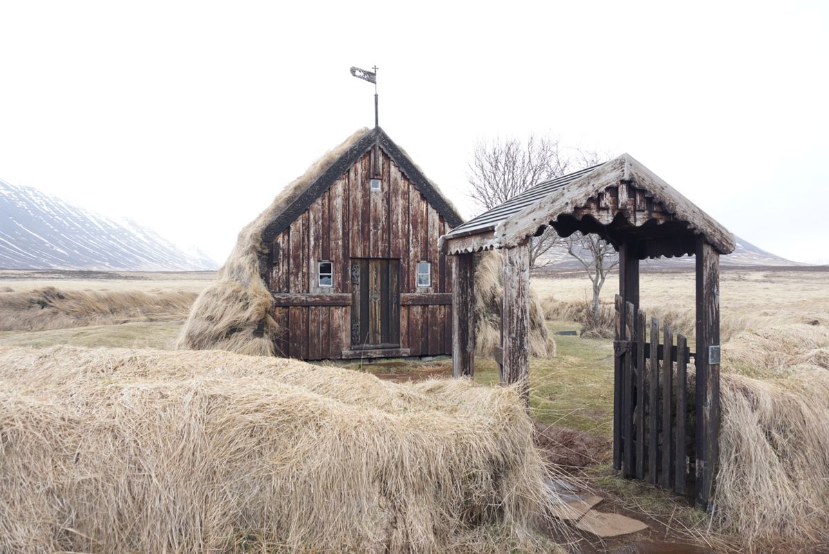 格拉法尔草皮教堂 in north-iceland — photo 6
