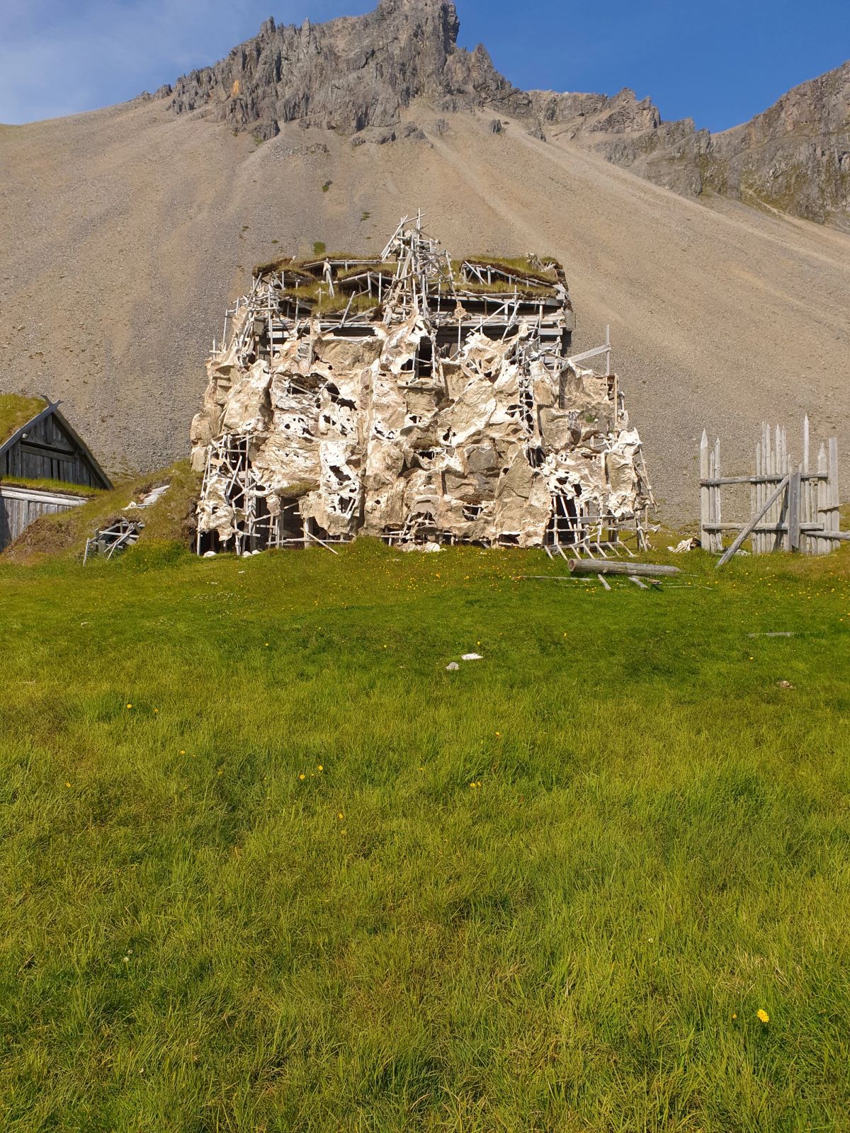 Viking Village Movie Set, Stokksnes Peninsula, Iceland photo 1