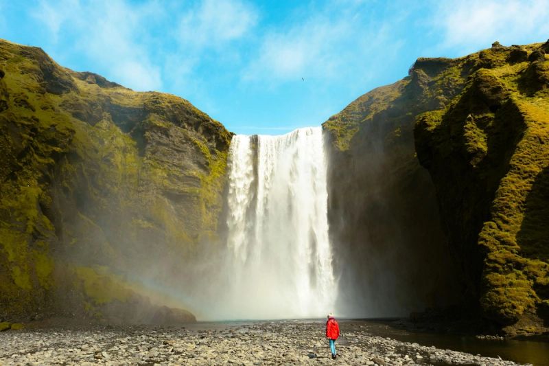 Skógafoss Waterfall