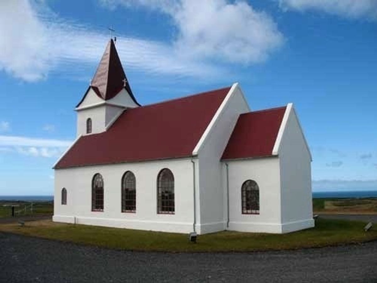 Ingjaldshólskirkja in snaefellsnes — photo 1