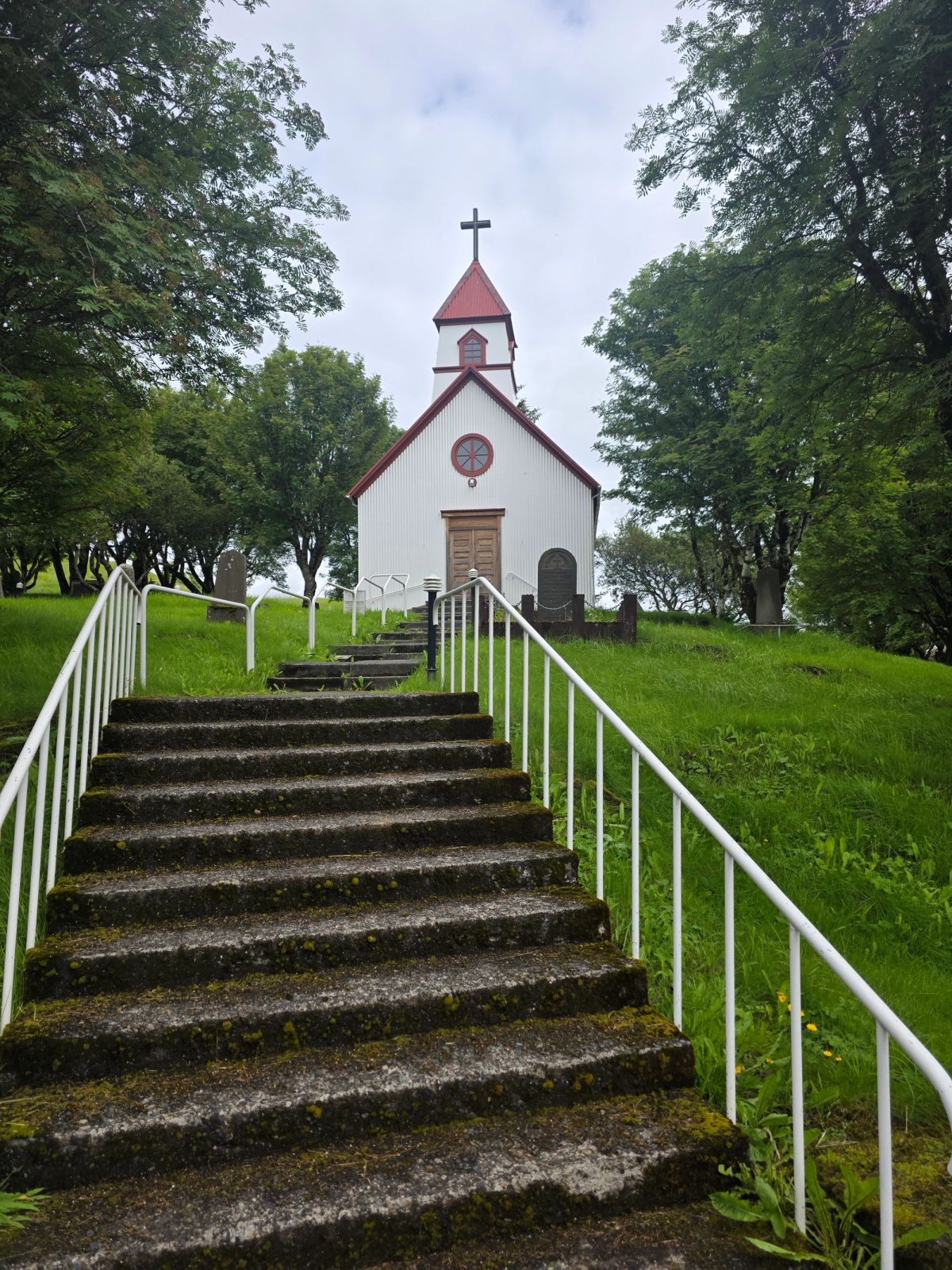 Stórólfshvolskirkja in south-iceland