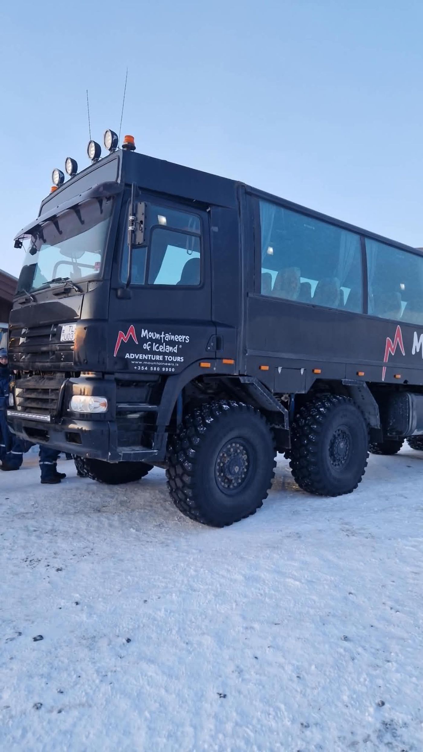 Mountaineers of Iceland Super Truck used for the journey from Gullfoss toward Langjökull