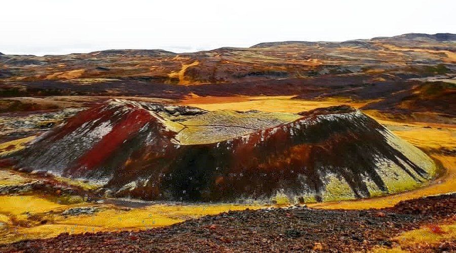 Grábrók Volcanic Crater