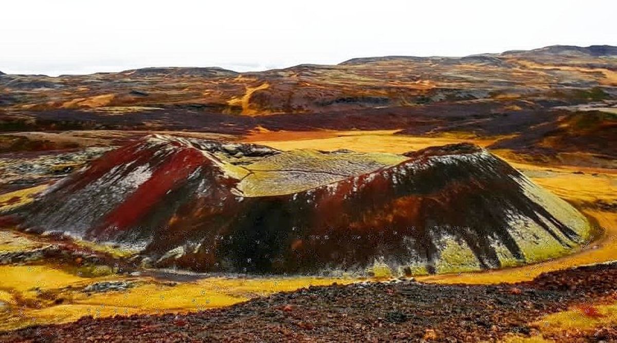 Grábrók Volcanic Crater
