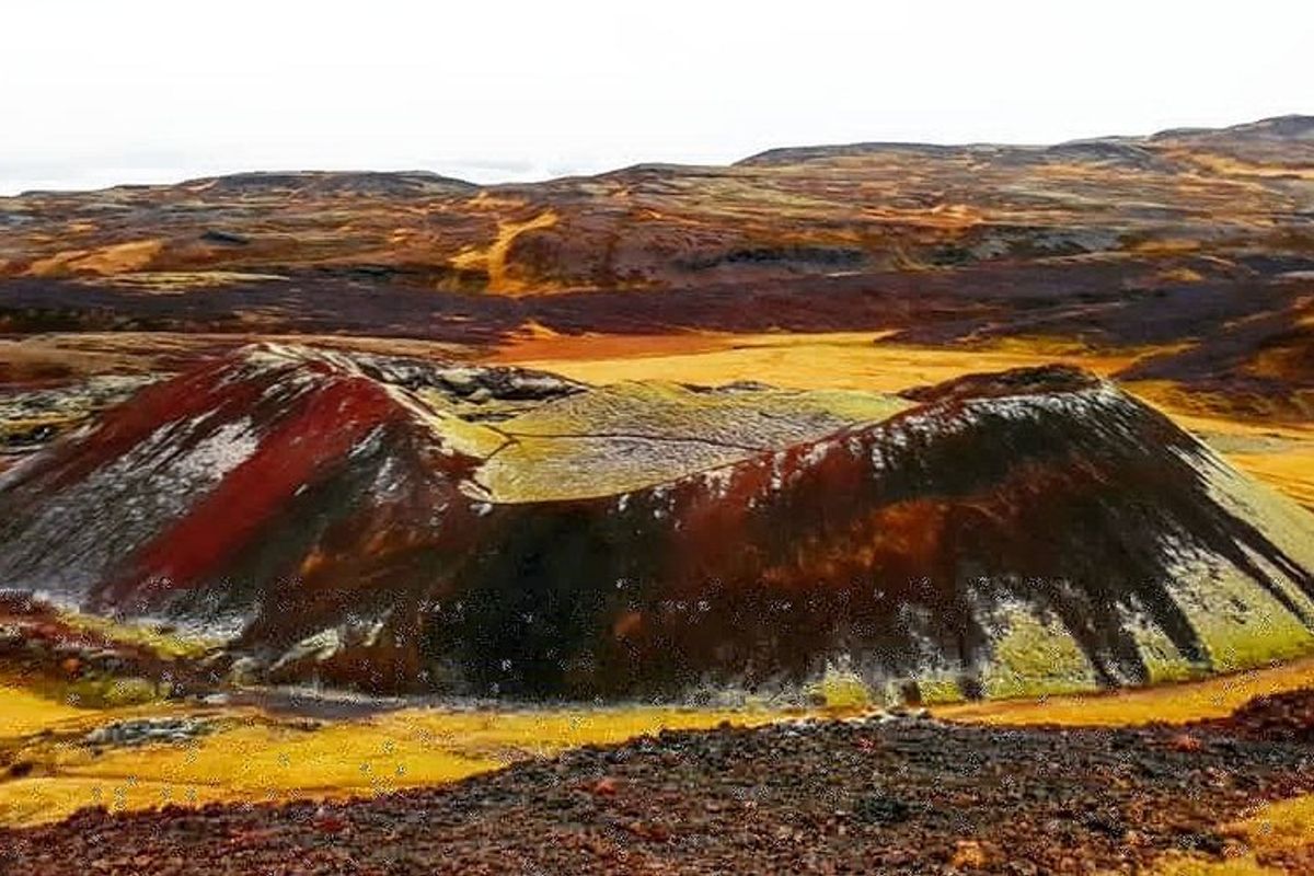 Grábrók Volcanic Crater