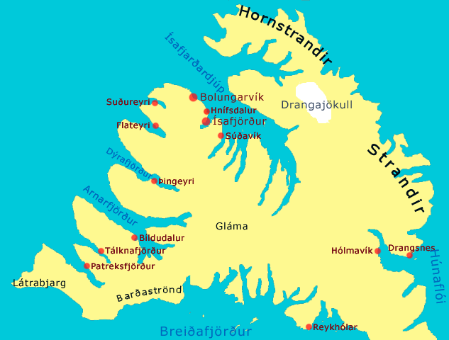 Arnarfjörður Scenic Route