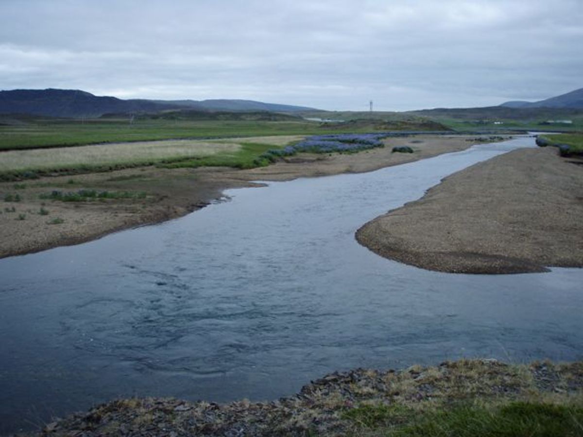 Andakílsá in west-iceland — photo 1