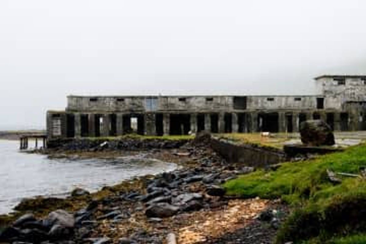 The Old Herring Factory in Djúpavík in westfjords — photo 1