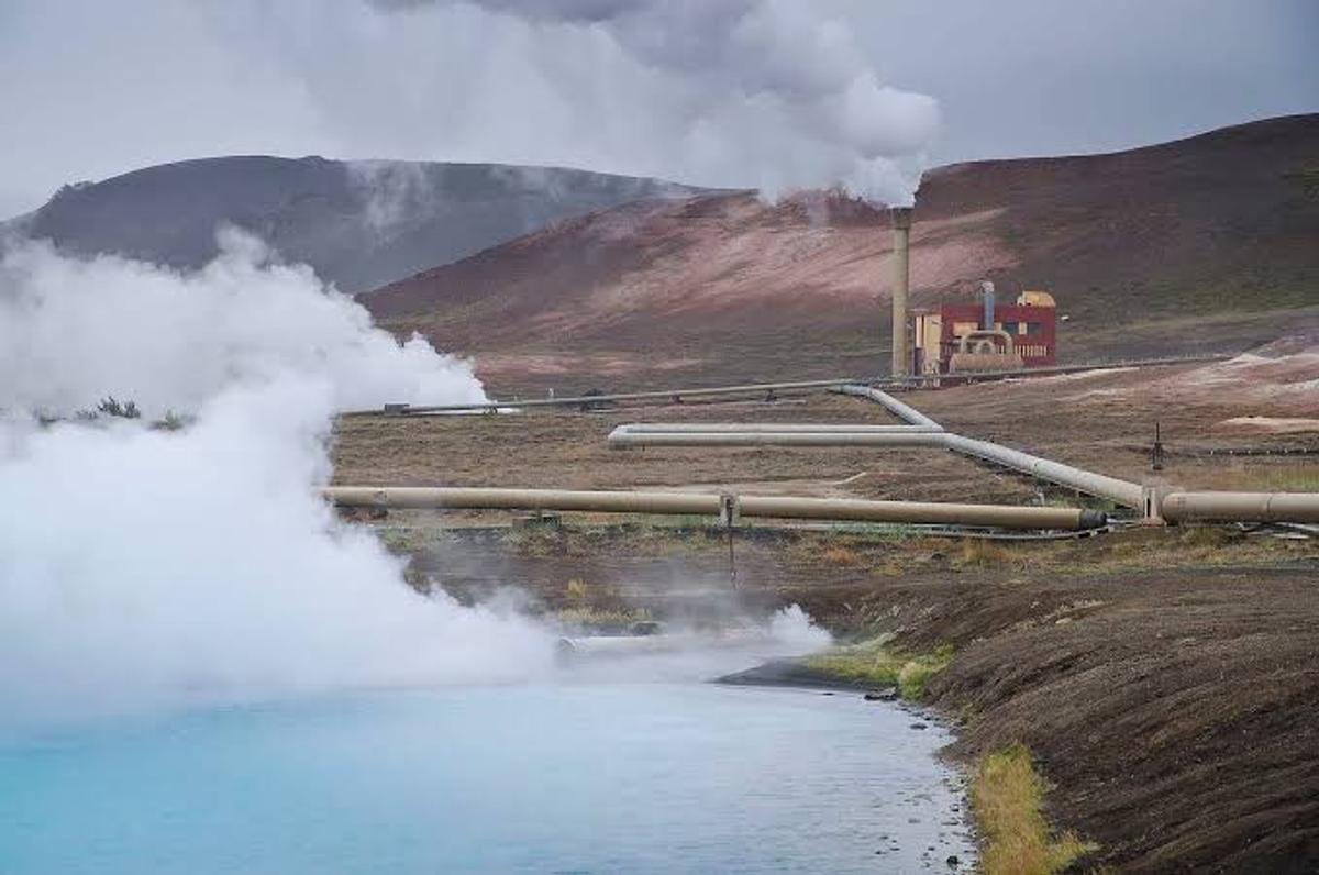 Bjarnarflag in north-iceland
