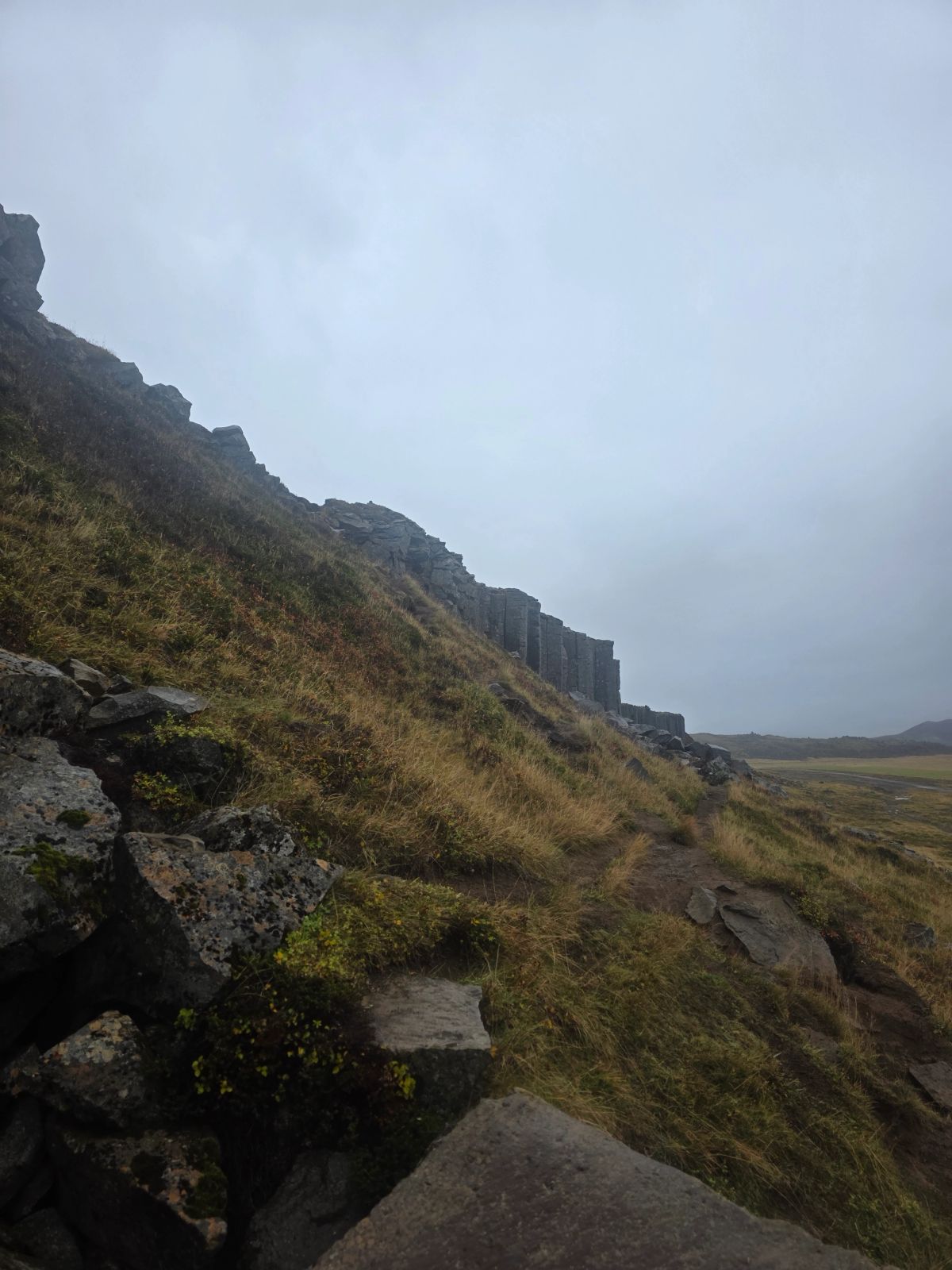 Columnas de basalto de Gerðuberg in snaefellsnes — photo 3