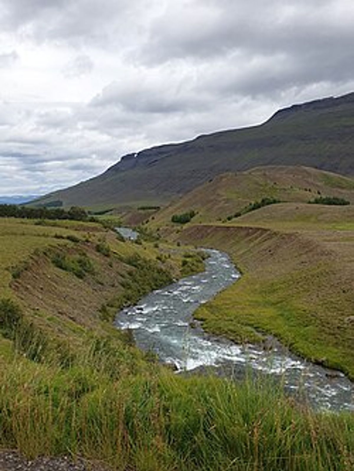 埃亚峡湾河 in north-iceland