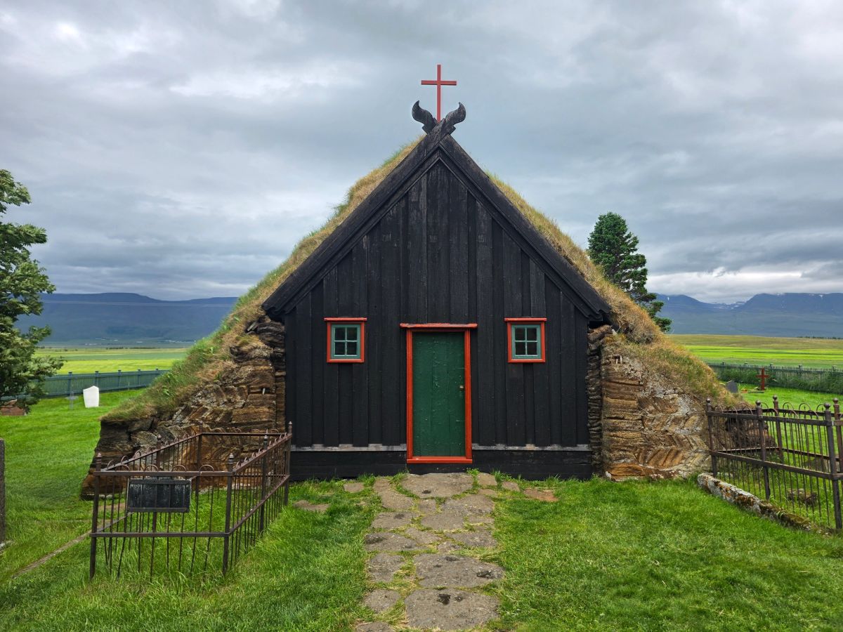 Víðimýrarkirkja Turf Church in north-iceland — photo 2