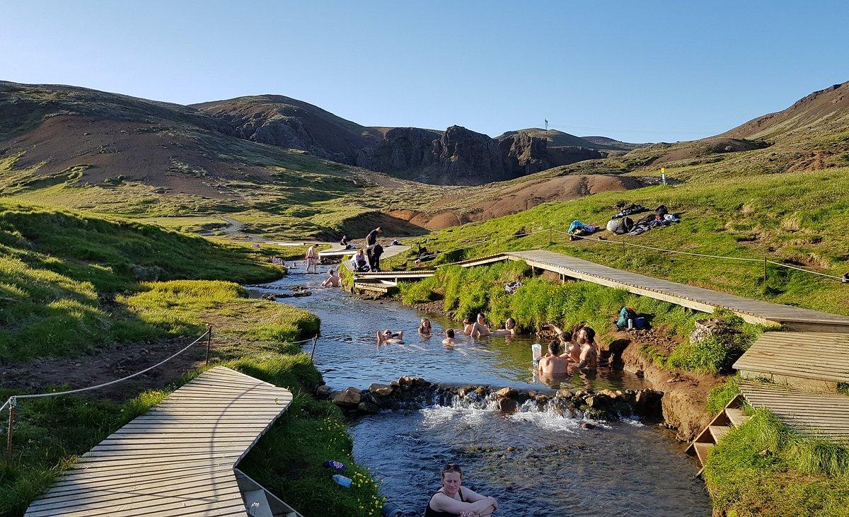 Reykjadalur Hot Spring River