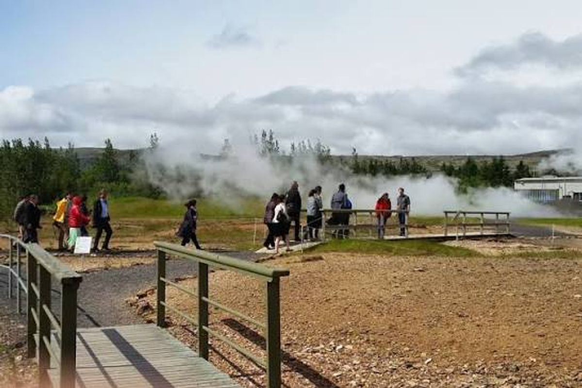 Hveragarðurinn — Hveragerði Geothermal Park in south-iceland — photo 5