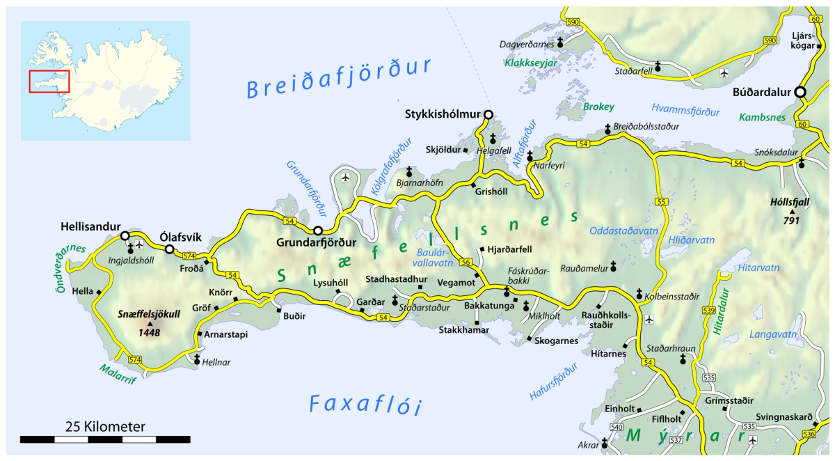 Snæfellsnes – Borgarfjörður Valley Drive