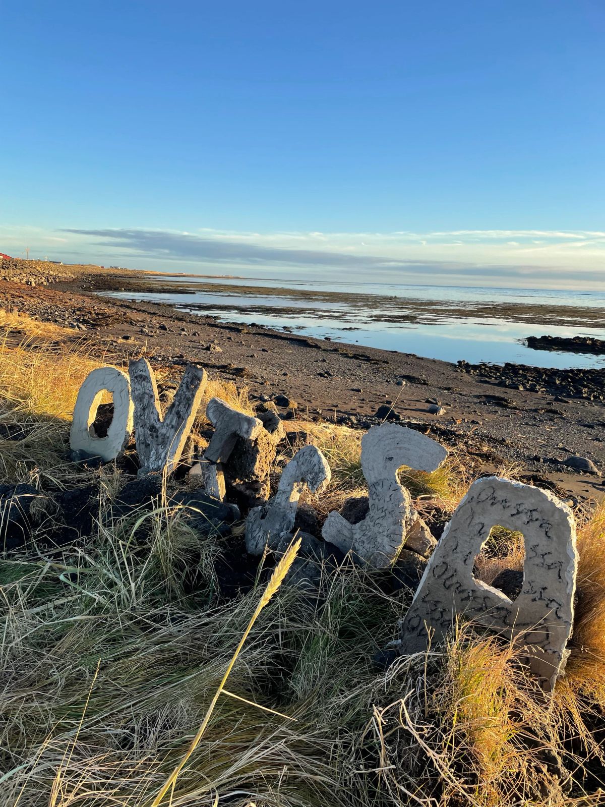 Playa de Eyrarbakki (Fjara við Eyrarbakka) in south-iceland — photo 1