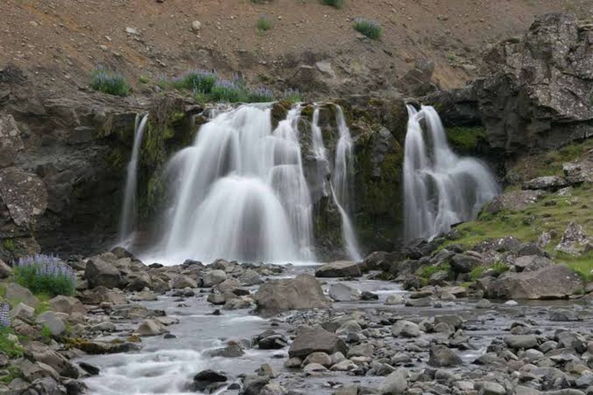 Sjávarfoss in west-iceland — photo 2