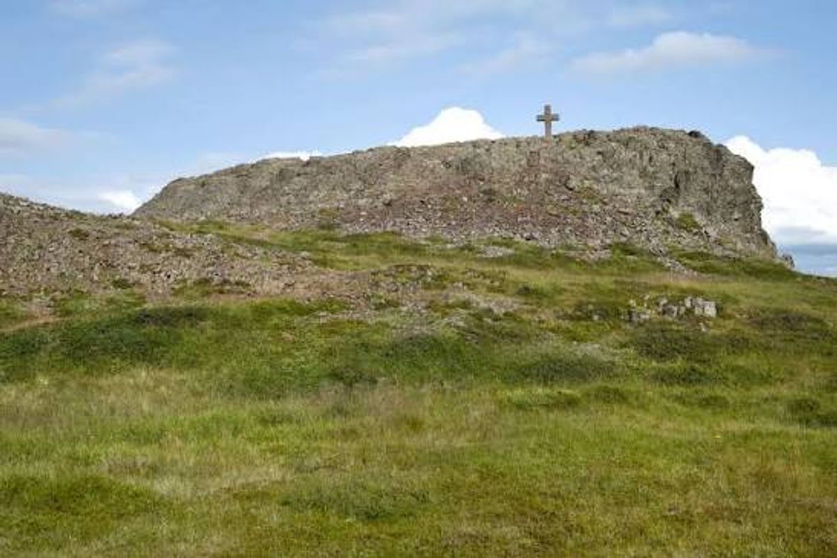 克罗斯霍拉堡 in west-iceland