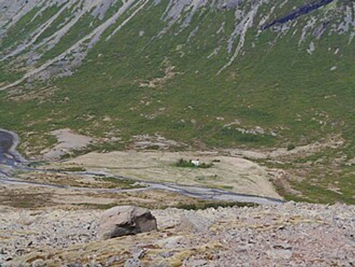 盖尔蒂约夫峡湾 in westfjords