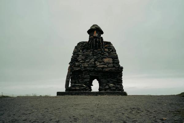 The black cone, monument to civil disobedience