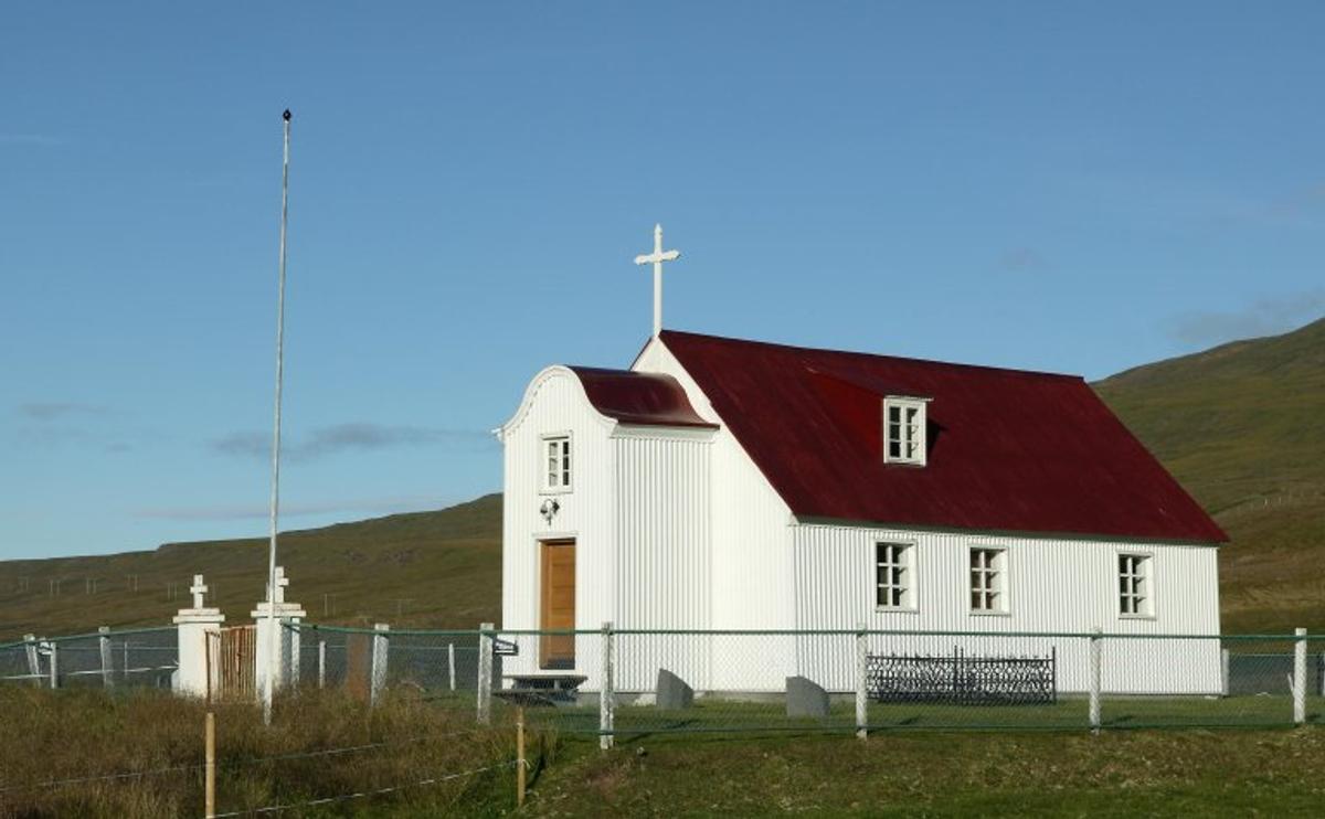 Bægisárkirkja in north-iceland