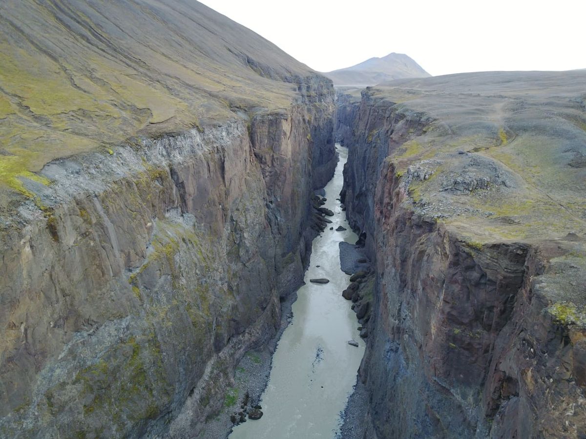 Dimmugljúfur og Hafrahvammagljúfur in highlands — photo 1