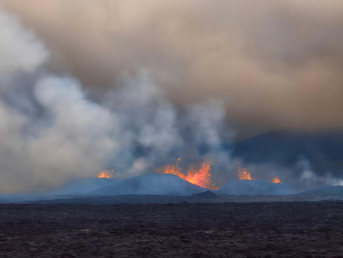 Eruption Site Sundhnúkagígar 2025