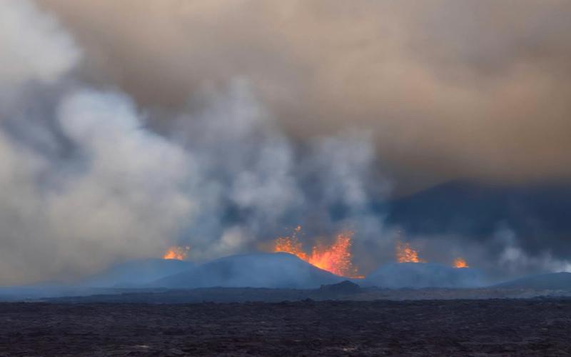 Eruption Site Sundhnúkagígar 2025