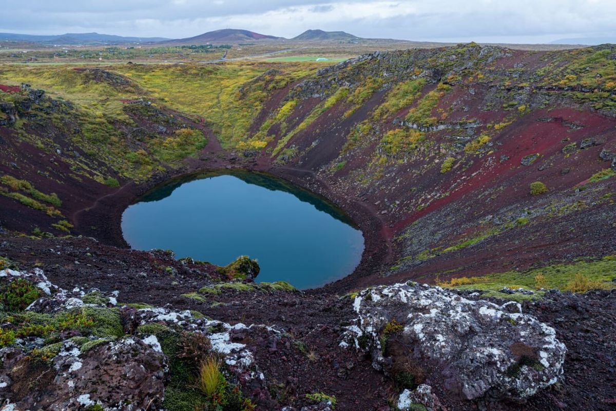 Kerið Crater Lake in south-iceland — photo 2