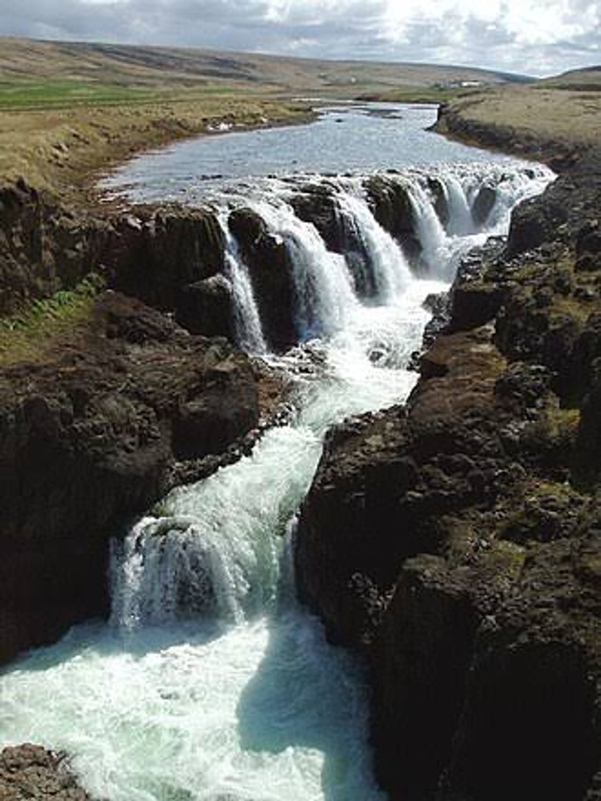 Kolufossar in north-iceland