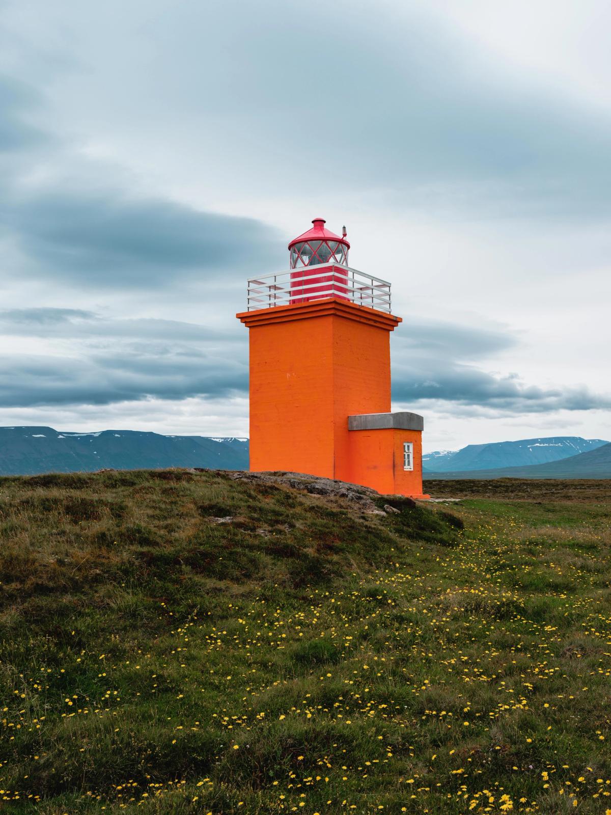 Hegranesviti in north-iceland