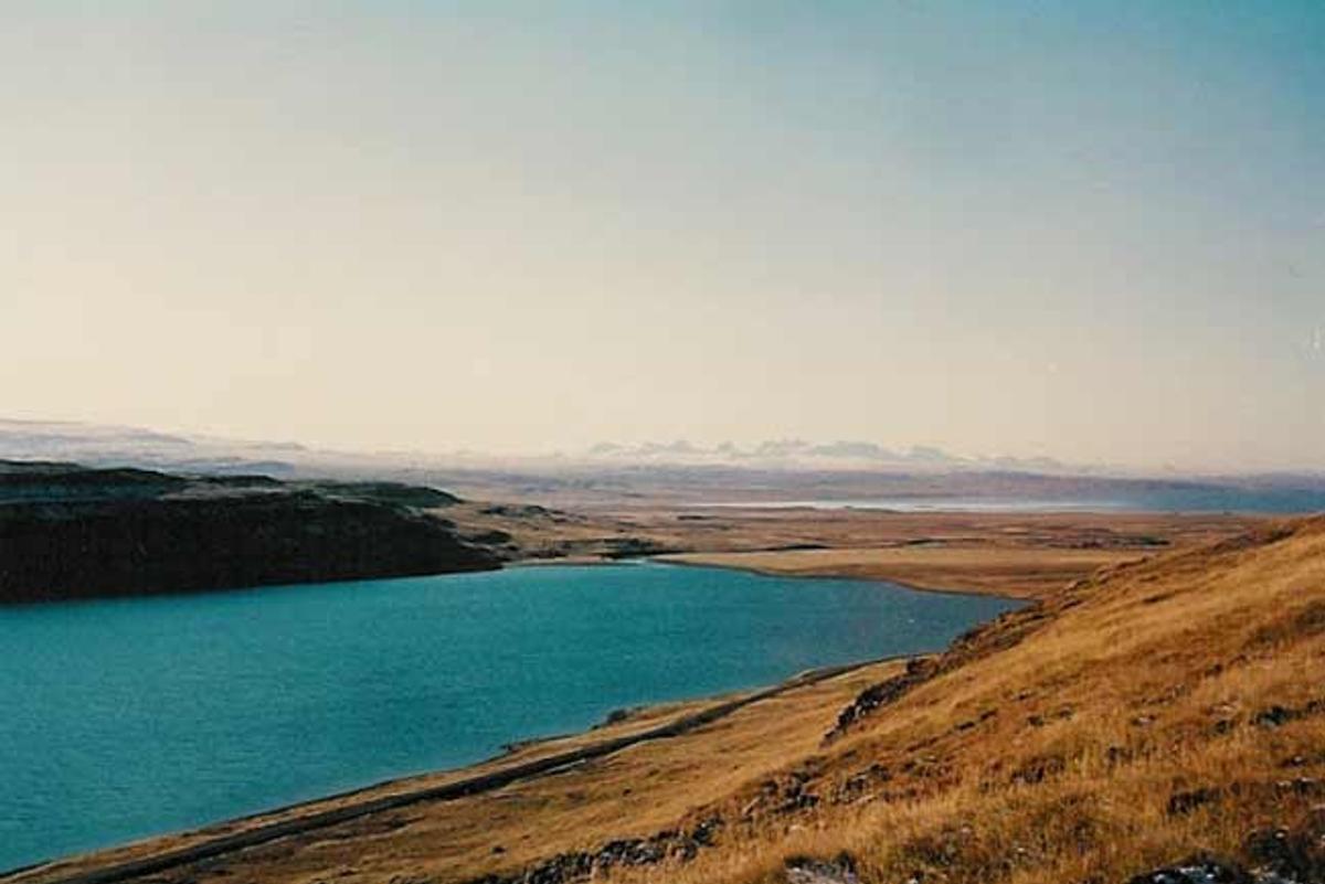 Haukadalsvatn in west-iceland