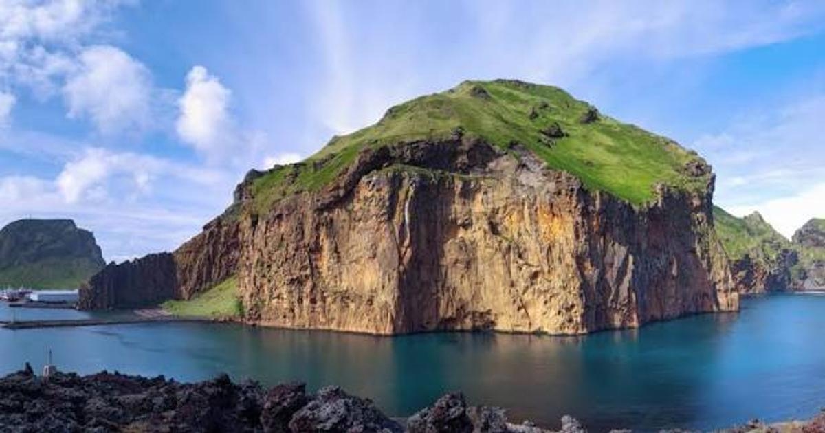 Heimaklettur in south-iceland