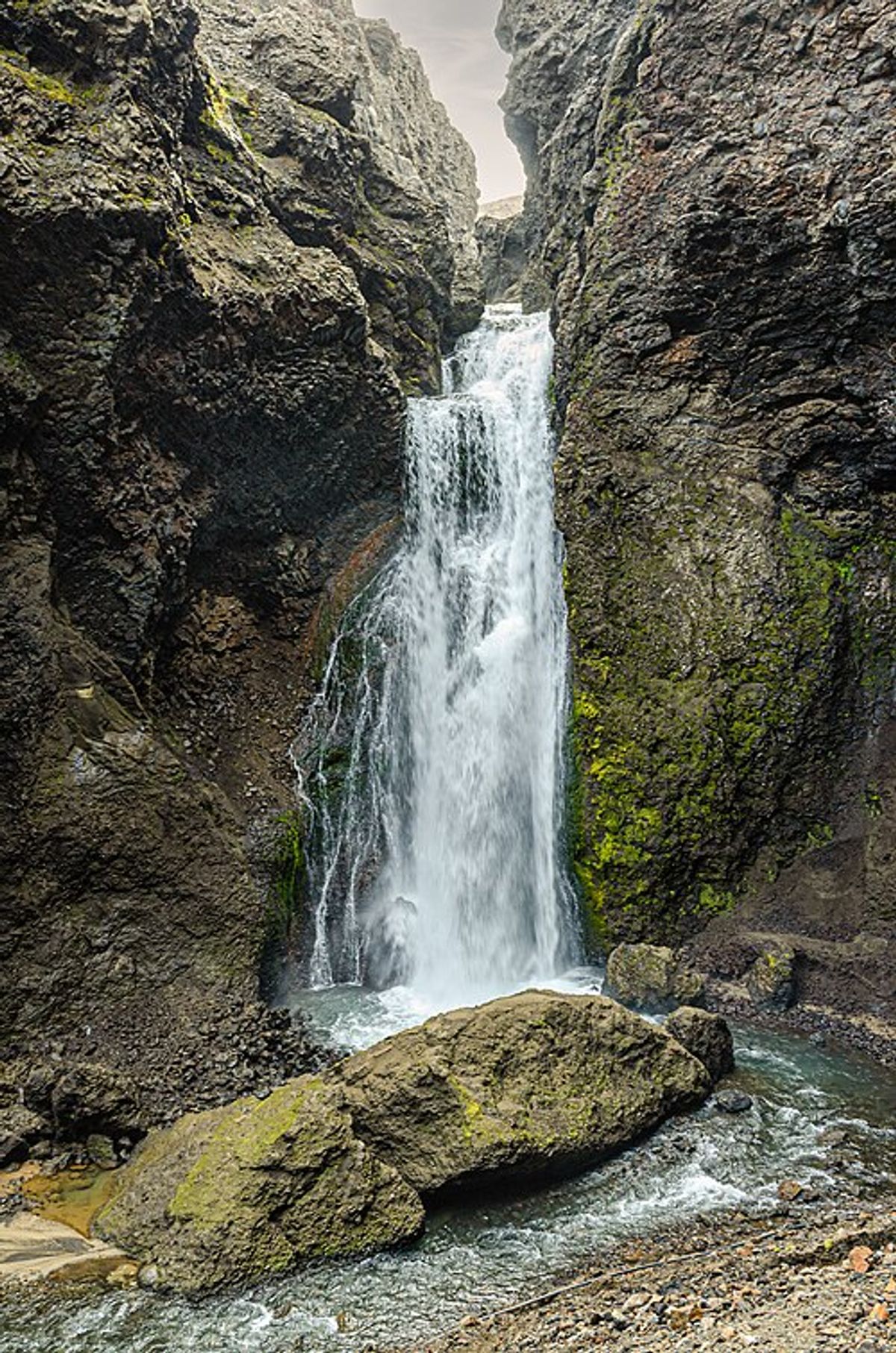 Drekagil (Barranco del Dragón) in highlands — photo 1