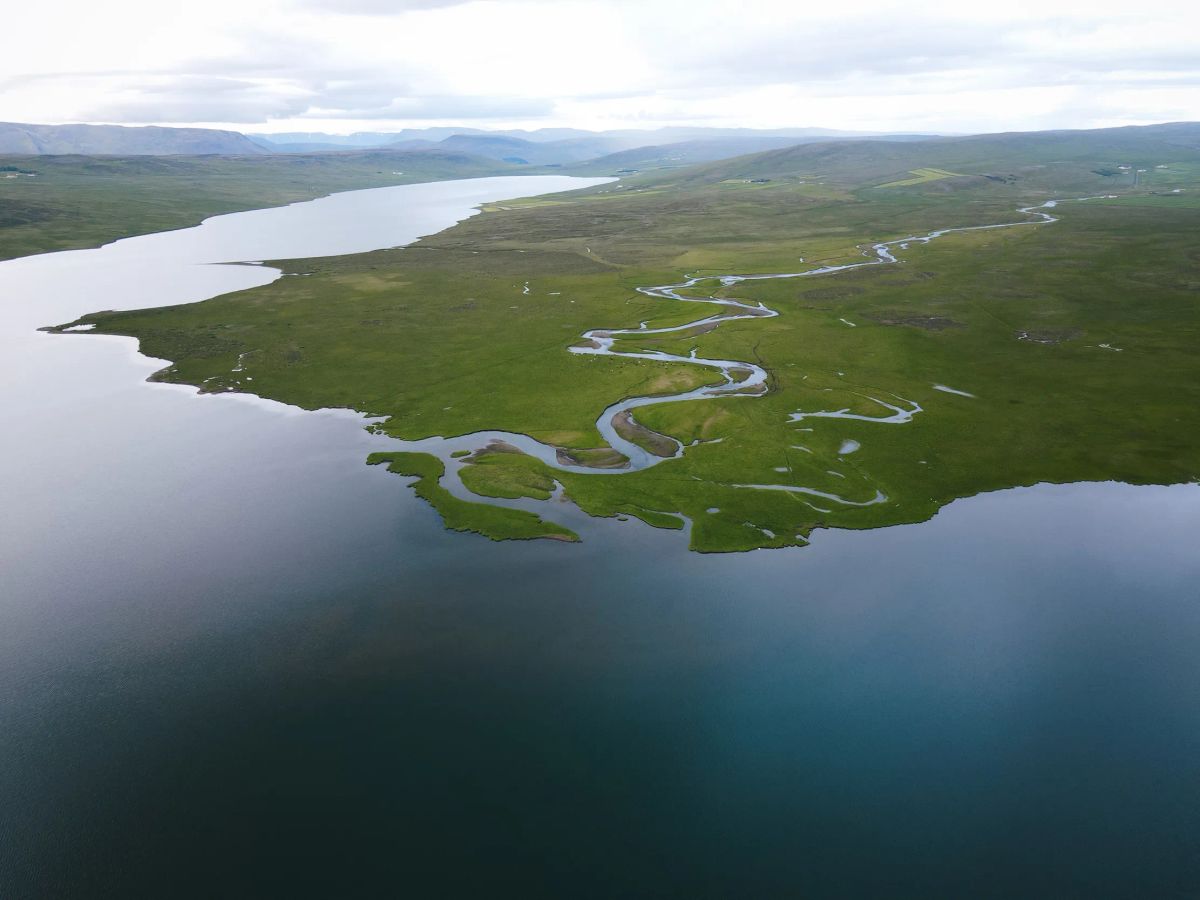Svínavatn in north-iceland